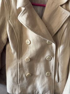 Cream OverCoat/Jacket