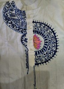 Hand Printed Kurta