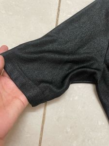 Dark Gray Basic T-Shirt