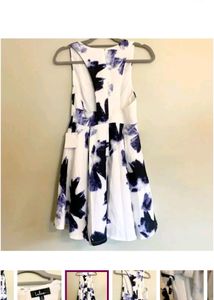 Beautiful Blue And White Dress