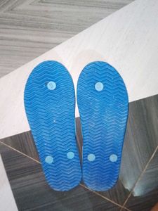 Comfy Blue Flip Flops - New with Tag