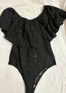 Chic Black Bodysuit