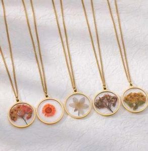 Resin Pendant Necklace