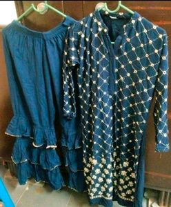 Kurti With Sharara