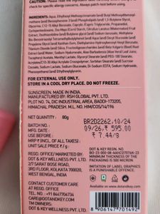 Dot &amp; Key Watermelon+ Blueberry Sunscreen 80g Each