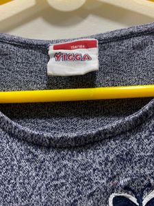 Cute Top with Butterflies &amp; High Low Pattern