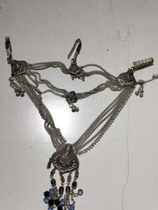 Silver Tone Fashion kamarband