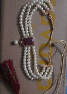 Elegant Pearl &amp; Gemstone Necklace ✨