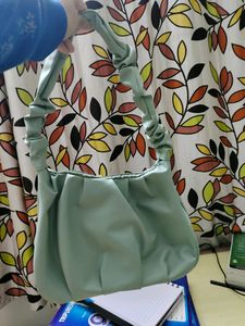ruched shoulder bag
