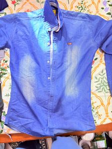 Blue Denim Shirt