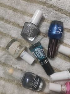 Used Dried Up Nail Polish Bottles For Art Or Reuse