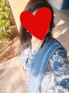 Blue Floral Print Dress
