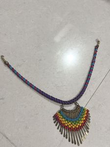 Rainbow Statement Necklace