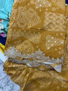 wedding season sale 🎉🎉Elegant Mustard Kurta Set