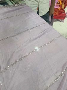 Lilac Embellished Sari (Minor Issue)