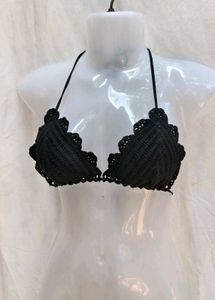 211611. Crochet Bikini Top