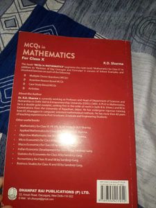 R.D. Sharma Mathematics - Class X