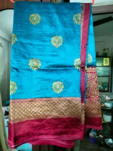 Like New Saree.Falls And Pico Done.
