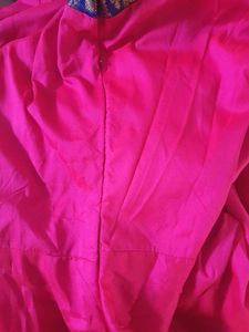 Diwali Elegant Pink Kurta With Side Zip