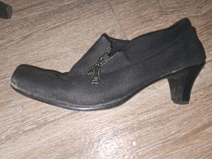 Black Velvet Heels Boots