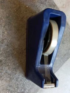 Vintage Blue Tape Dispenser