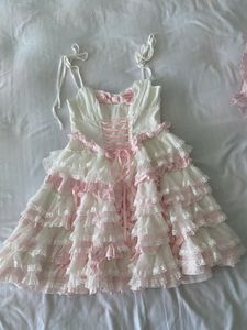 Pink Ruffle Lolita Dress