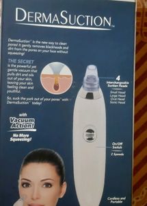 Dermasuction Blackhead Remover Vaccum