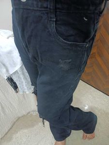 Black Straight Fit Jeans