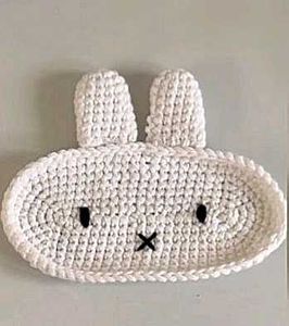 Crochet Miffy Glasses Holder