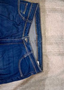 Woman Navy Blue Skinny Fit Jeans (Code 4)