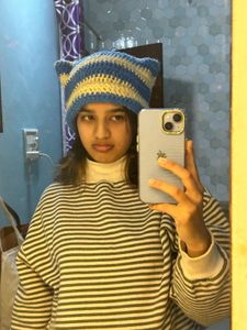 Crochet Cat Ear Beanie