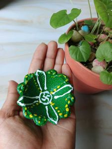 Saavan Special New Green Diya Collection