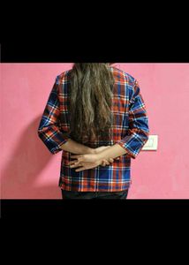 Plaid Flannel Top