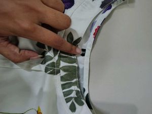 White Floral Top