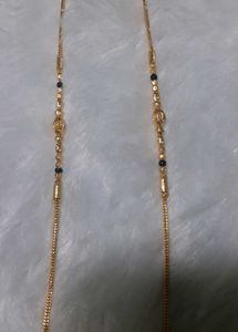 Unused 1 Gram Gold Plated Mangalsutra