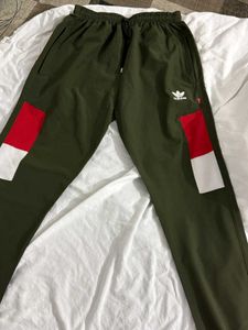 Adidas print Olive Track Pants