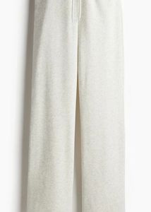 Light grey Straight Leg Pants