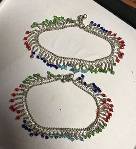 Colorful Anklets - Set of 2