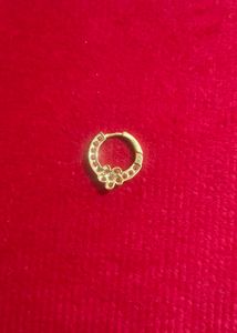 Gold Nose Ring 16 karat