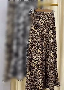 Leopard Print Skirt