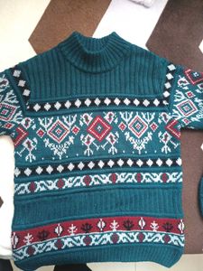 Retro Nordic Pattern Sweater