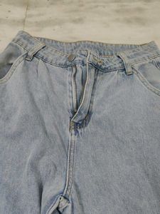 Bow Lace Denim Jeans