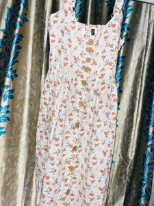 Floral Button-Down Dress