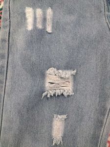 Vintage Ease High-Rise Ripped Denim