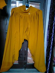 Mustard Kurta Set