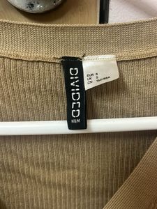 Tan Cardigan - H&amp;M stretchable
