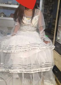 Elegant White Party Dress