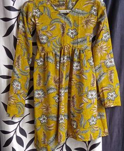 embroidered short kurti