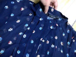 Floral Print Midi Dress