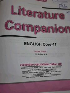 Evergreen Literature Companion English Core